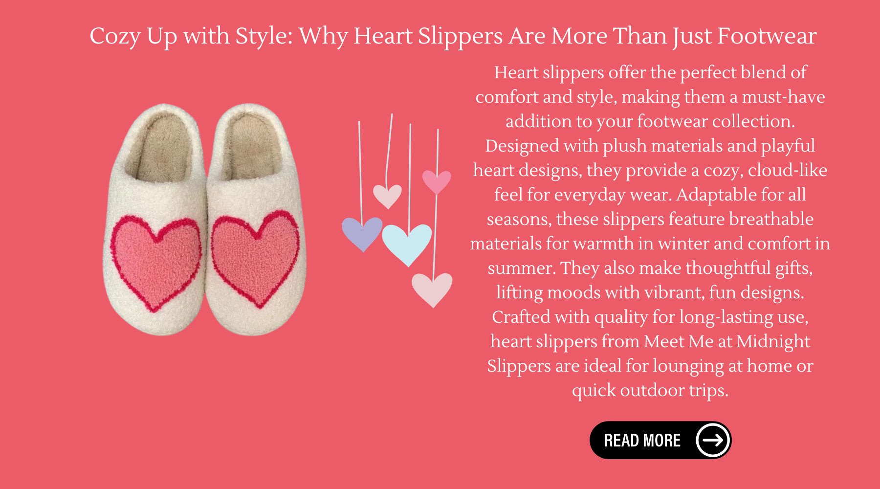 Cozy Up with Style: Why Heart Slippers Are More Than Just Footwear