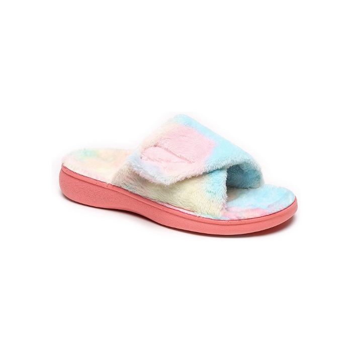 Colorful Fuzzy House Slippers