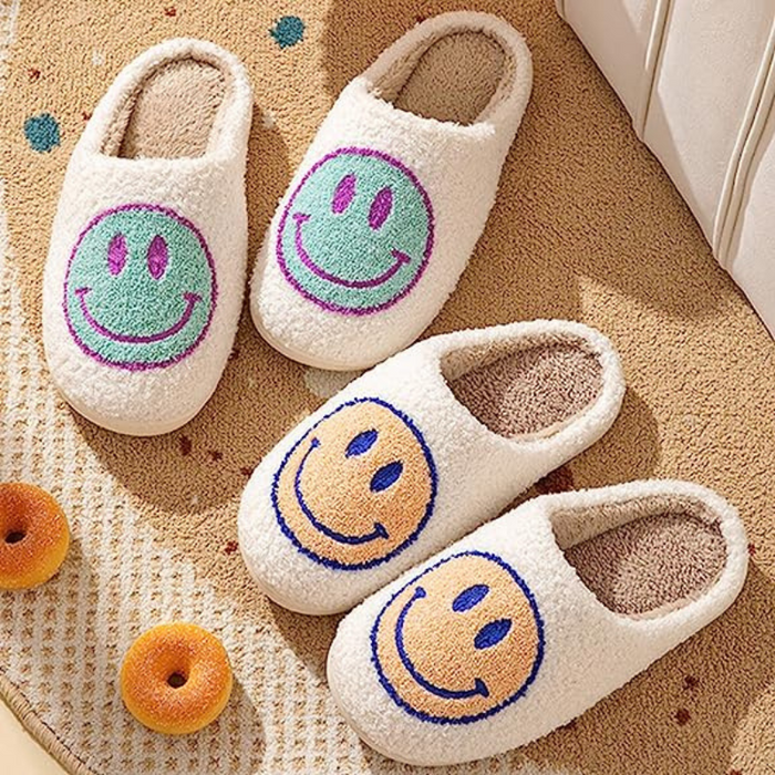 Casual Smiley Printed Slippers