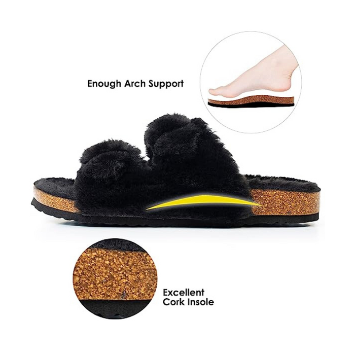 Cork Slide Sandals