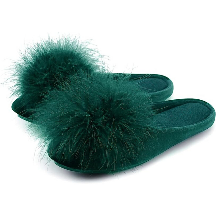 Cozy Velvet Furry Slipper