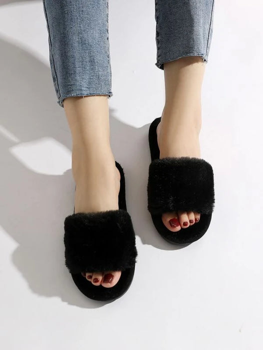 Fuzzy Bedroom Slippers