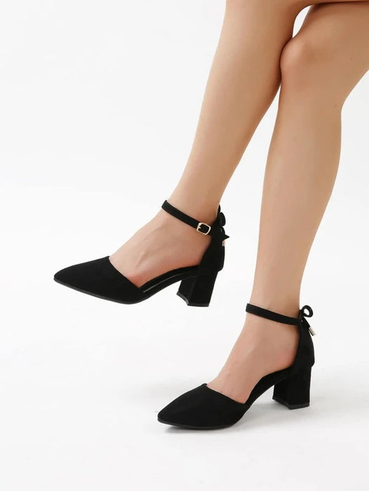 High Heel Ankle Strap Single Shoes