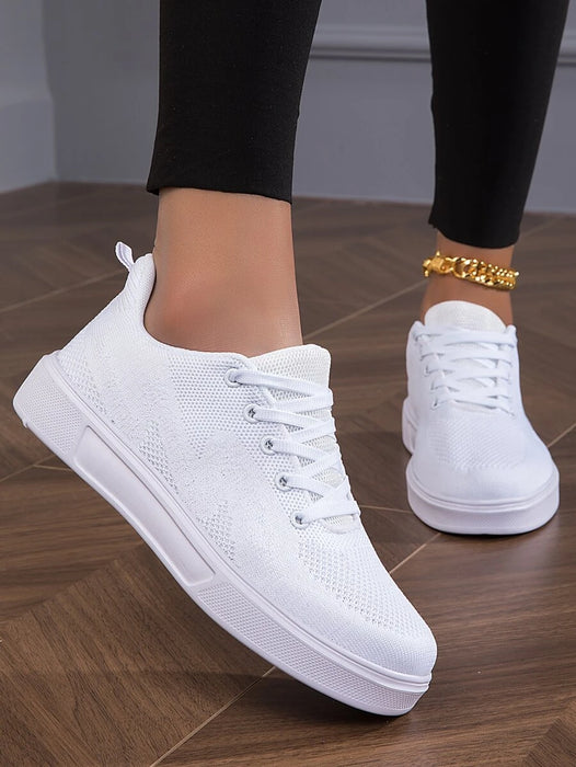Lace Up Front Casual Style Shoes