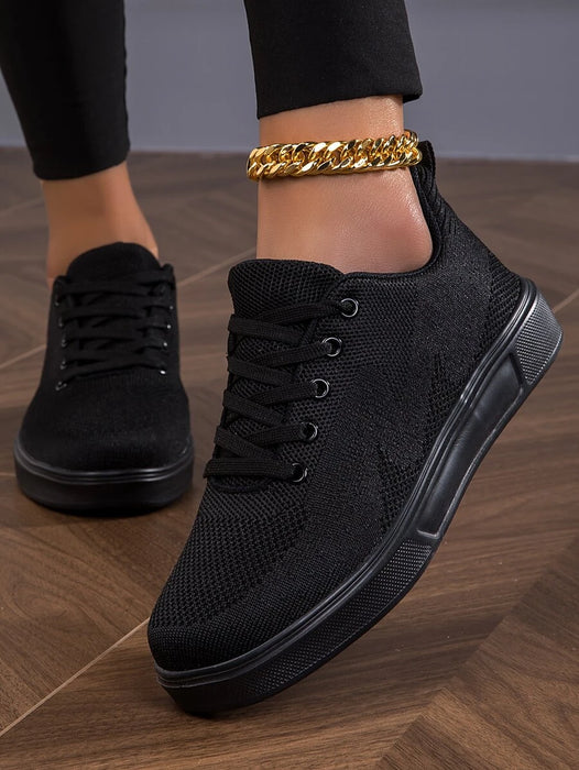 Lace Up Front Casual Style Shoes