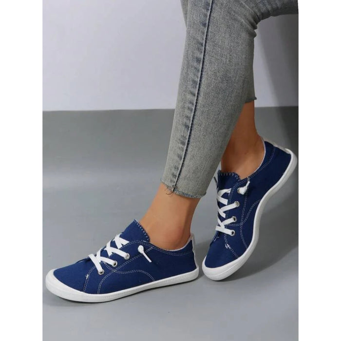 Casual Lace Up Designed Shoes