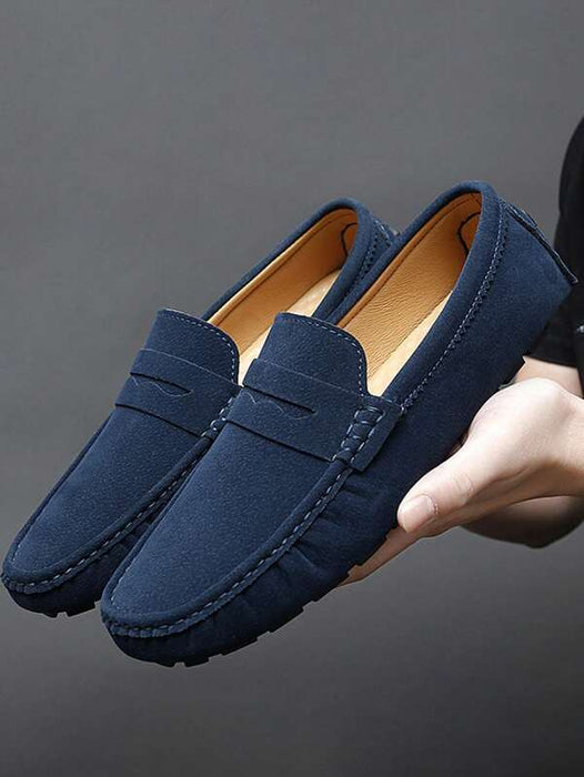 Casual Faux Suede Flat Shoes