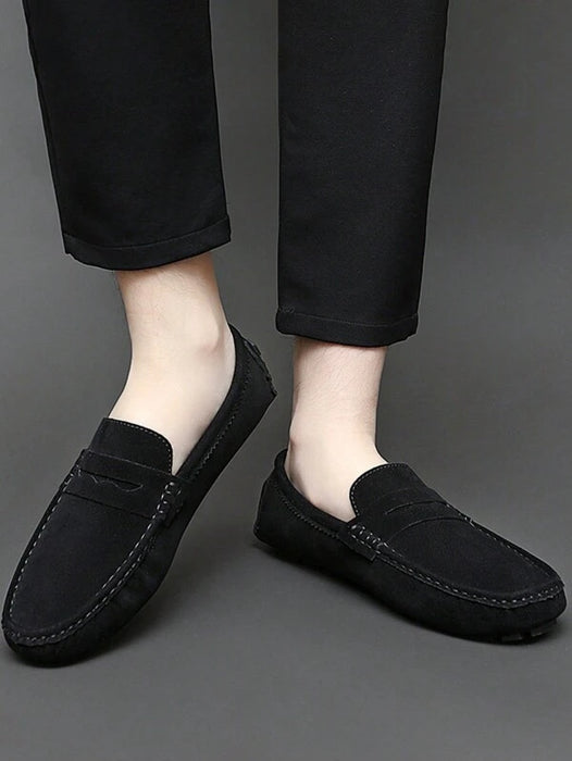 Casual Faux Suede Flat Shoes