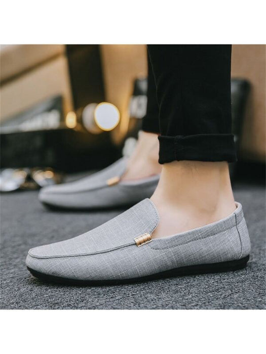 Breathable Slip On Canvas Loafer