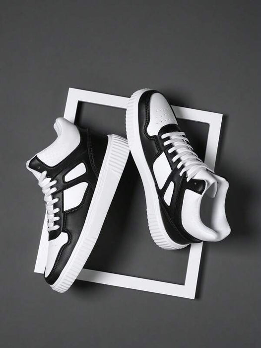 Lace Up Sporty Skate Shoes