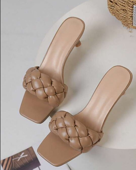Casual Style High Heel Sandals