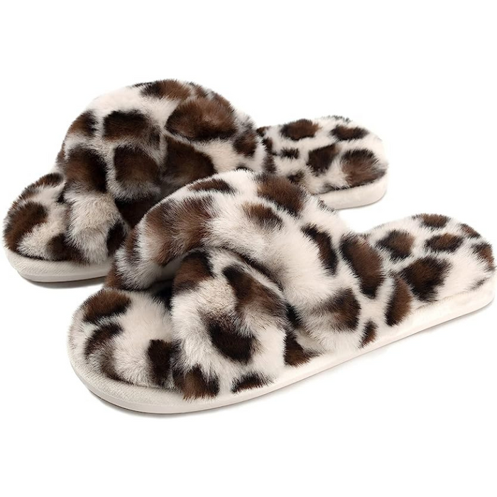 Cozy Furry House Slippers