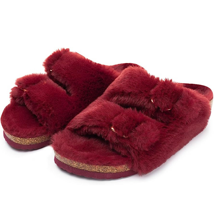 Furry Slipper With Cozy Lining
