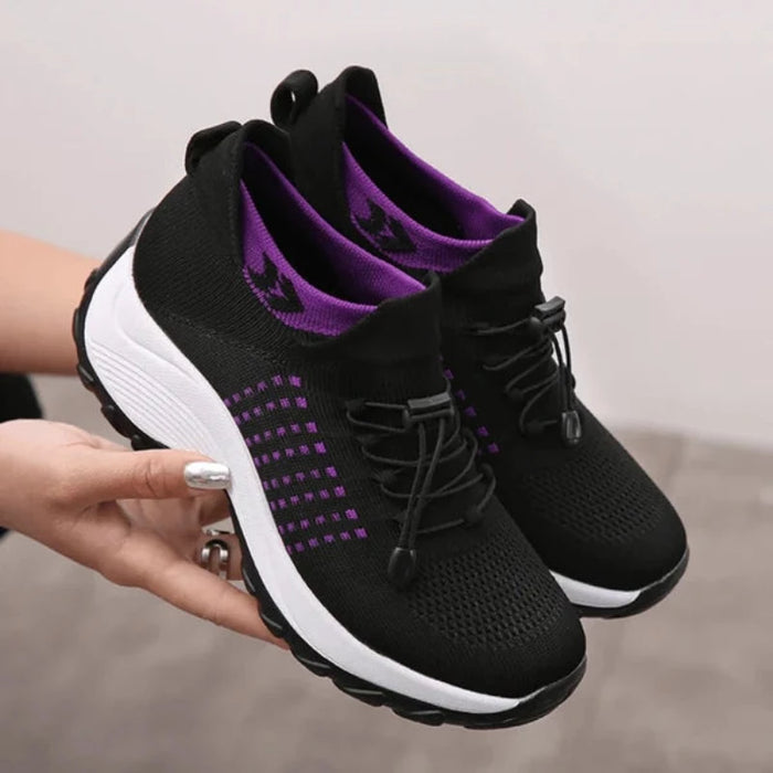 High Arch Wide Toe Sneakers
