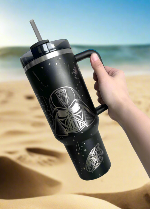 Star Wars Darth Vader 40 oz Tumbler With Handle