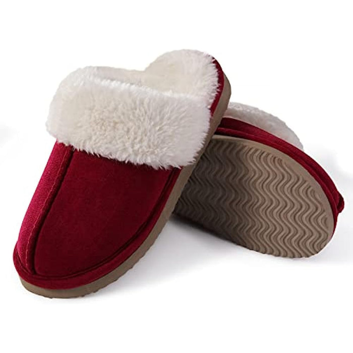 Casual Fuzzy Foam Slippers