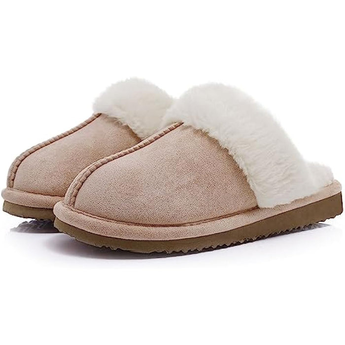 Casual Fuzzy Foam Slippers