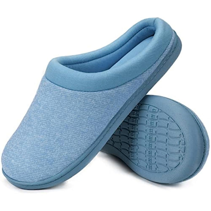 Soft Yarn House Slippers With Anti Slip Sole