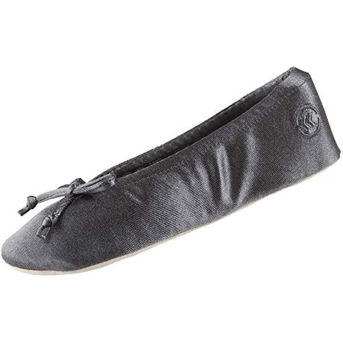 Satin Soft Tie Bow Slippers