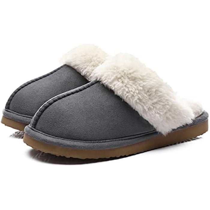 Casual Fuzzy Foam Slippers