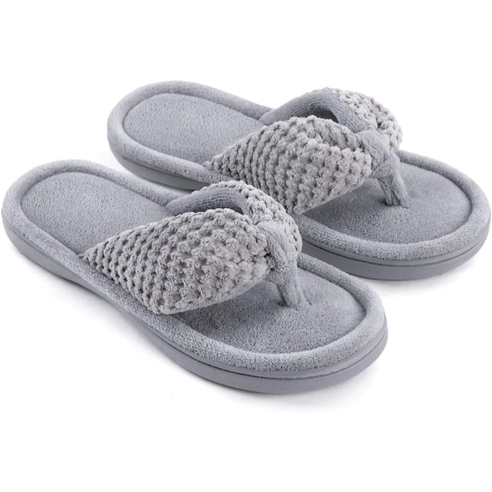 Popcorn Flip Flop Slipper With Memory Foam