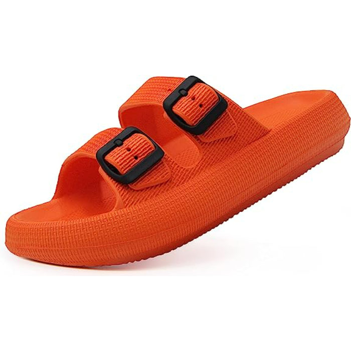 Double Buckle Adjustable Slides