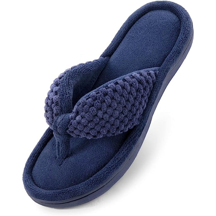 Popcorn Flip Flop Slipper With Memory Foam