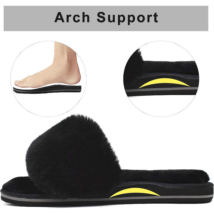Casual Slides Plush Slippers