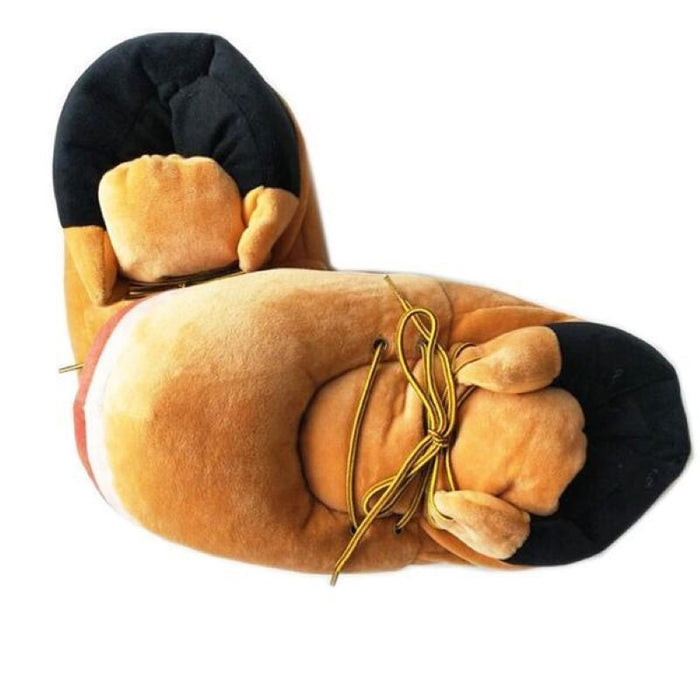 Cozy Comfortable Plush Sneaker Slippers