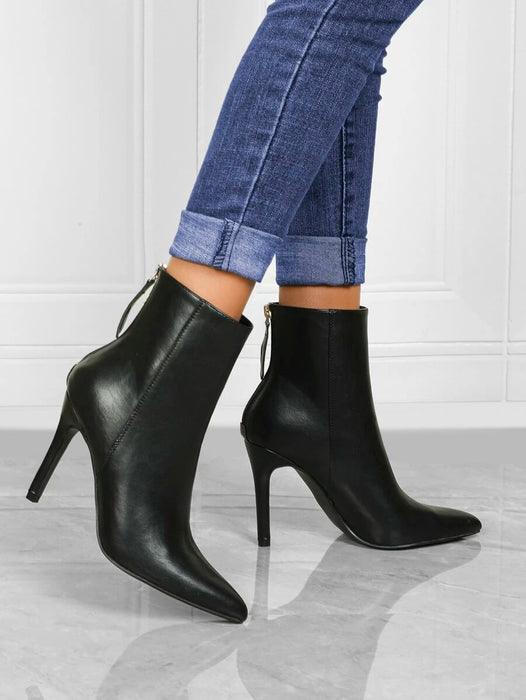 Pointed Thin Heel Fashionable Boots