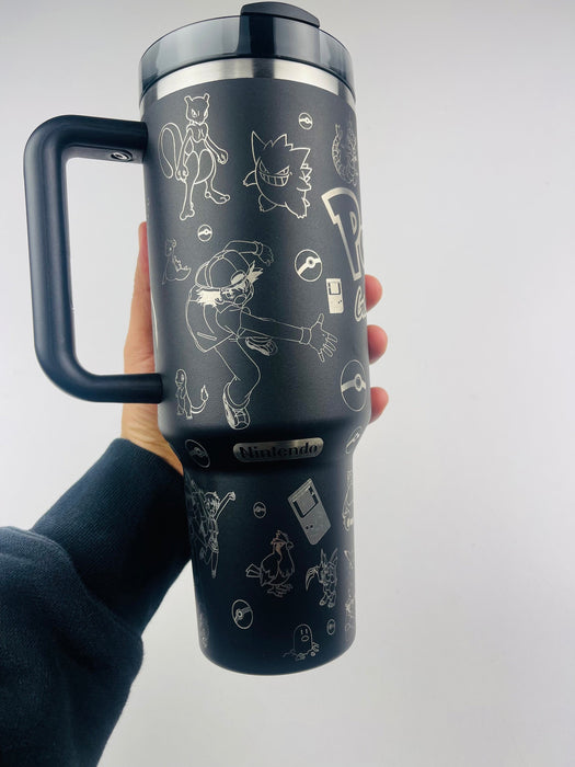 Pokemon Stanley Travel 40oz Tumbler With Handle