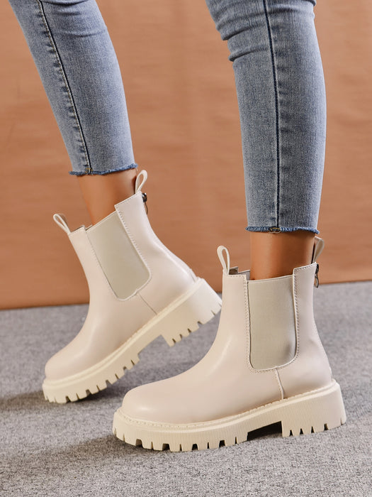 Solid Colored Chelsea Boots