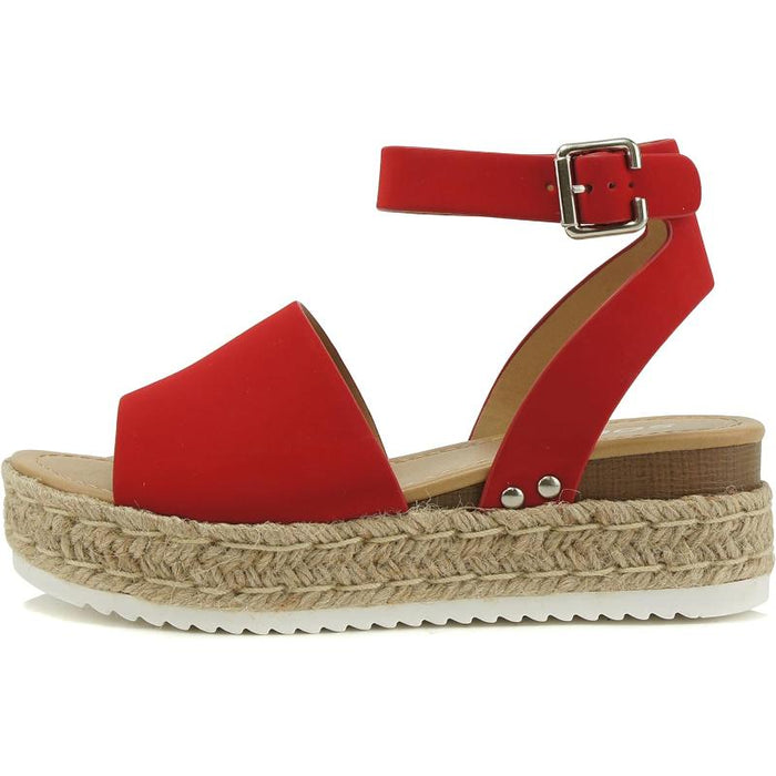 Summer Breeze Espadrille Wedge Sandals