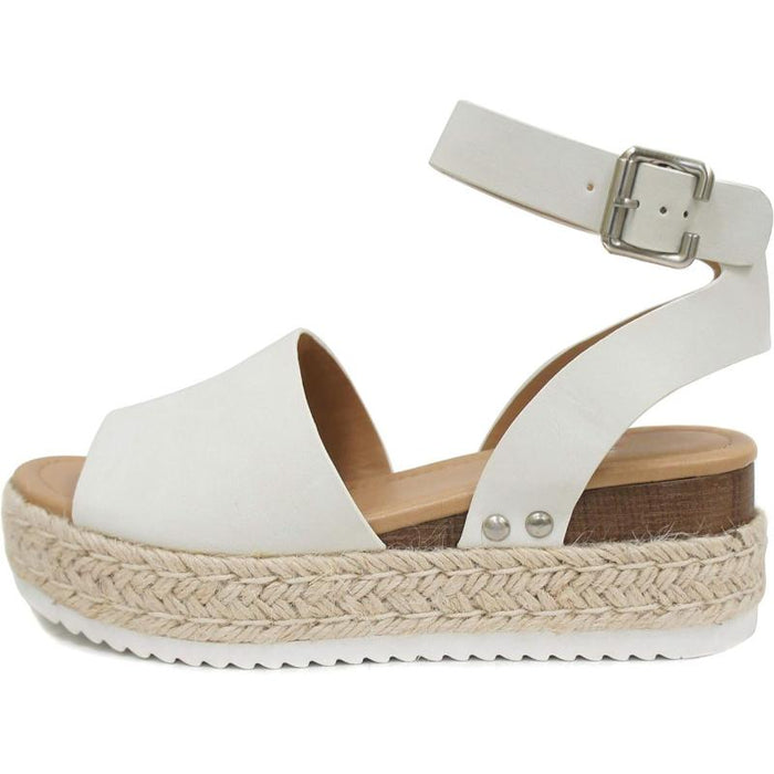 Summer Breeze Espadrille Wedge Sandals