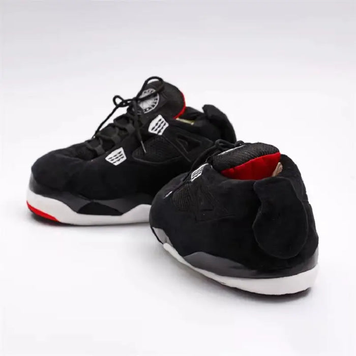 Winter Warm Indoor Comfortable Fluffy Plush Sneaker Slippers
