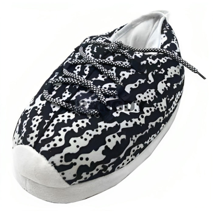 Zebra Comfortable Plush Slippers