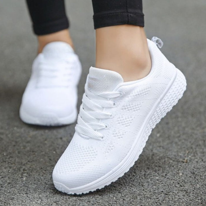 Breathable Mesh Flat Shoes