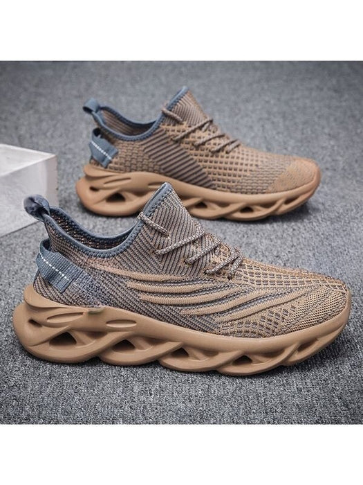 Slip On Breathable Mesh Casual Sports Shoes