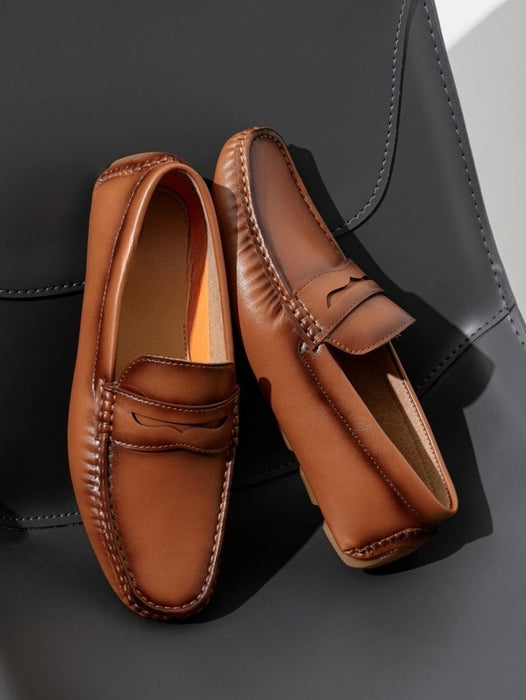 Casual Slip On Driving Loafers