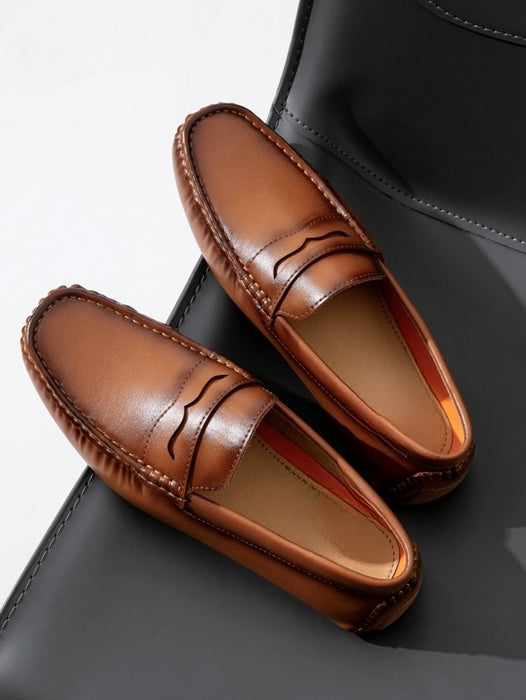 Casual Slip On Driving Loafers