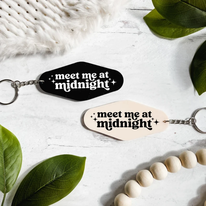 Meet Me at Midnight Keychain